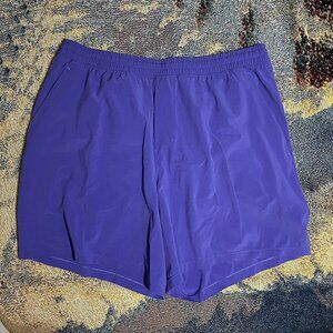 Lululemon Pace Breaker Linerless 7" XXL Charged Indigo